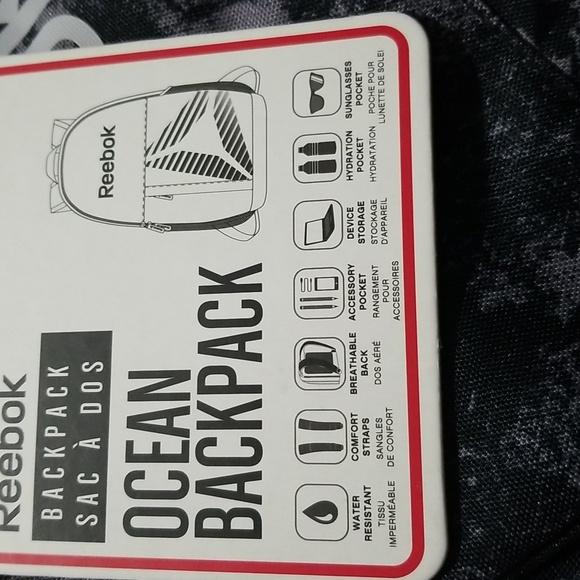 NEW! Reebok backpack NWT - Picture 8 of 11